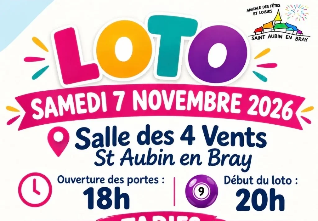 Lire la suite de l'actualité LOTO 7 NOV 2026
